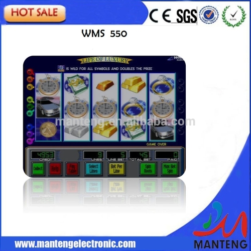 FULL RATE WMS 550 LIFE OF LUXURY SINGLE GAME PCB