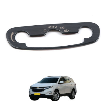 OEM Automotive Stainless Steel Interior Accessories for Chevrolet Chevy Headlight Control Trim Frame