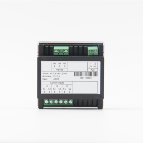 LCD Current Measuring 72mm Panel Mounted Ampere Meter