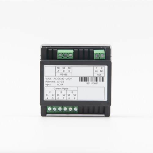 72*72 LCD Panel Mounted Three Phase Ampere Meter