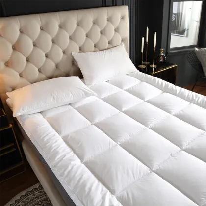 Hot sale Sleep well 100percent cotton mattress pad