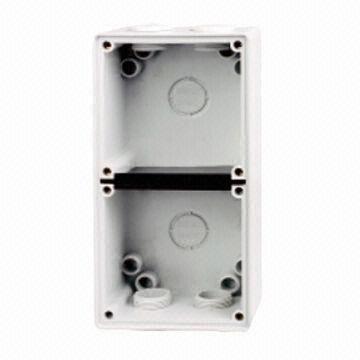 Mounting Base Back Box, Made of UV-resistant Polycarbonate