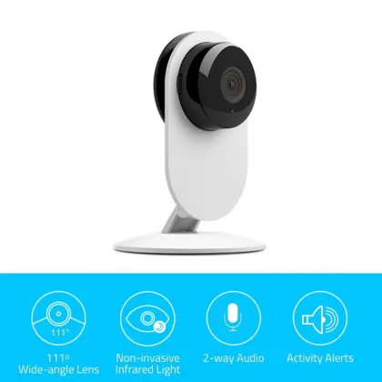Excellent quality wifi day night vision camera with speaker alarm