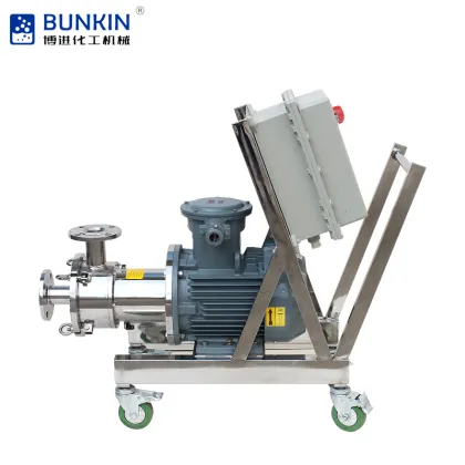 Fast Connection Inline High Shear Emulsifier Pump