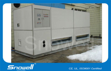 20ton/24h Industrial Plate Ice Machine For Seafood With Refrigerant R717 / R22