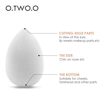 O.TWO.O Cosmetics Factory Good Quality Foundation Powder Makeup Sponge Microfiber Beauty Sponge