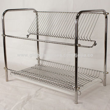 durable stainless steel dish drying rack