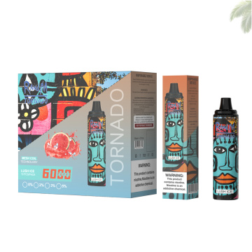 Original RandM Tornado 6000 puffs Vape Device Wholesale