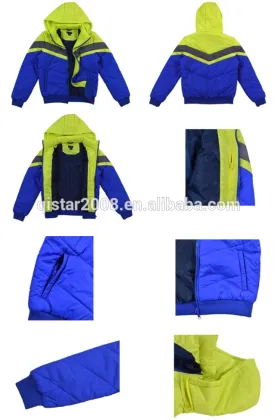 Men's Quilted Bomber Jacket