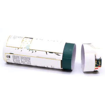 Cosmetics gift box cylindrical kraft paper packaging