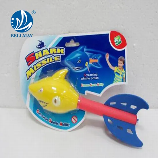 2017 New product Indoor Toy Shark Missile Hand Bombs Toy