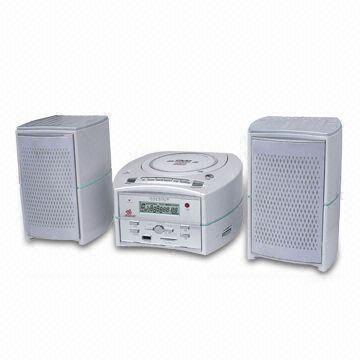 DVD Player with FM Radio and Digital LCD Display