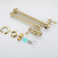 Antique single cold 360 degree turn kitchen faucet