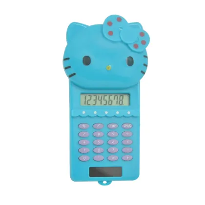 Cartoon Hello Kitty Shape Sliding Calculator