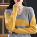 Autumn/winter all wool knit jumper