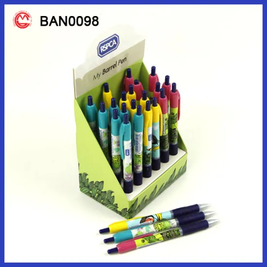 Advertising OEM Banner Plastic Promotional Ballpen