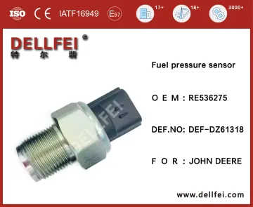 Automotive Spare Parts Fuel Rail Pressure Sensor RE536275 for JOHN DEERE