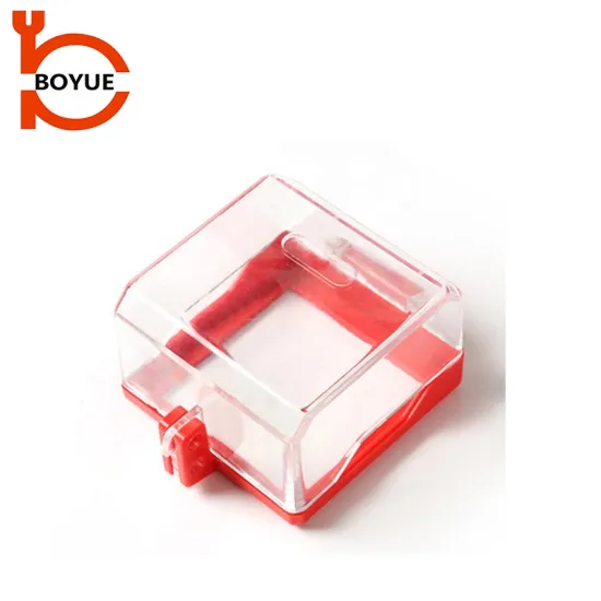 Boyue Plastic E-stop Push Button Safety Lockout Wall Switch Cover