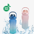 2L Popular fashion Tritan sports drinking water bottle