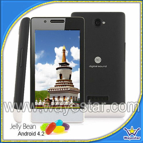 MTK 6572 dual core android mobile 4 inch low cost phone