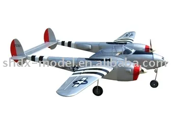P-38 Lightning  plane model