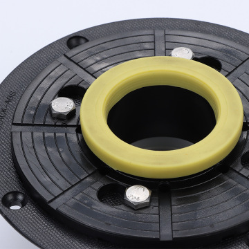 Pvc Floor Drain 6inch Black Square Shower Floor Drain Manufactory