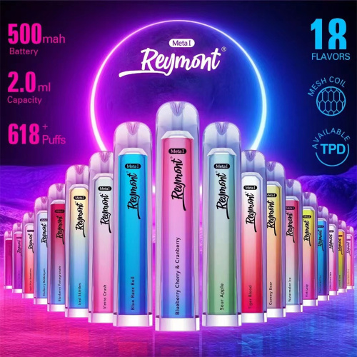 Reymont 618Puffs like Crystal Mesh Coil Vape pen