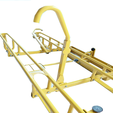 Custom Yellow and Orange Bike Rack for Bus - Assembles Easily, Fits Large or Damaged Bikes