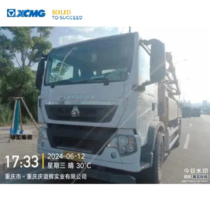 XCMG Used 37m Schwing Concrete Pump Truck HB37V for Sale