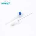 IV cannula parts with wing injection port