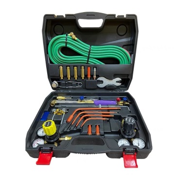 Professional Oxygen-Acetylene Welding & Cutting Torch Kit with Tank: High-Quality Equipment for Skilled Applications