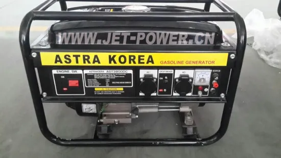 2.5kva power 6.5hp gasoline generator price with wheel