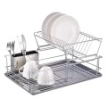 Good Quality 2 Tier Stainless Steel Dish Rack