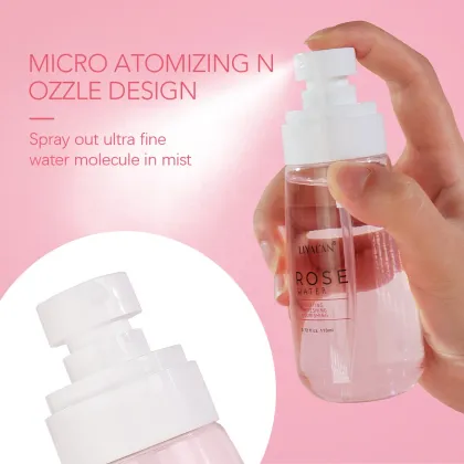 Private Label Organic Rose Water Oil Control Face Toner & Moisturizing Rosewater Facial Spray Mist