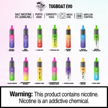 UAE Tugboat Evo Disposable Pod Device 4500Puffs vape