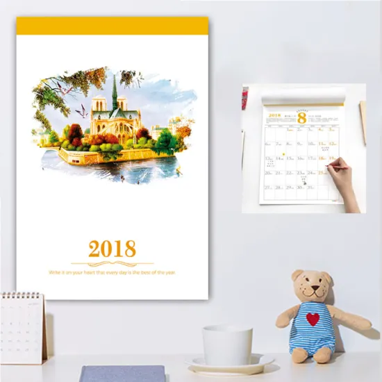 Custom Logo Cheap Wall paper printing Advent Calendar