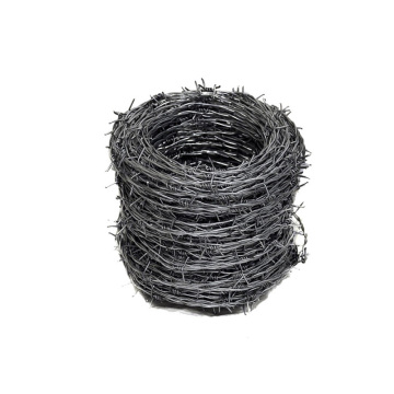 Precio del fabricante de China para alambre de púas Arame Farpado de 500 metros con caza caliente por rollo por rollo