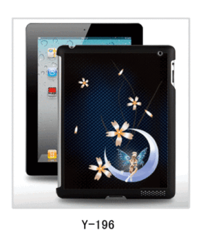Luna e fiori 3d caso Ipad, pc cassa, con foto 3d, più colori disponibili