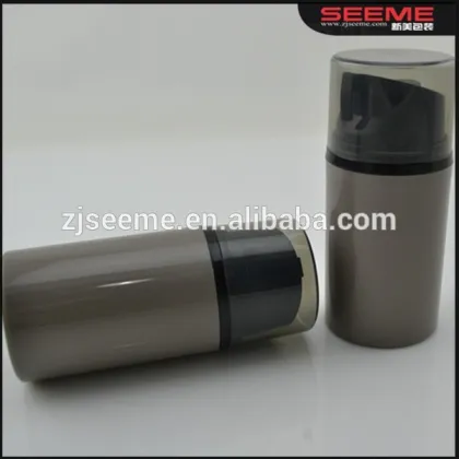 pp Airless bottle,Airless lotion bottle,30ML 50ml 80ml 100ml 120ml brown pp airless bottle