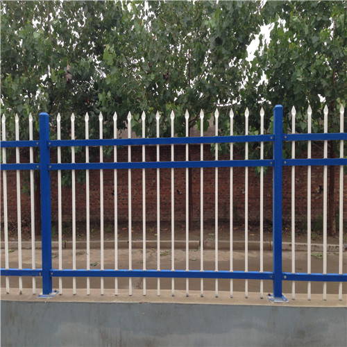 galvanized Steel Picket Metal Wrought Iron Fence design
