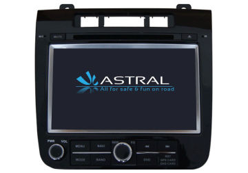 Auto Bluetooth Dvd Player Touareg Navigation System With Rds / Am / Fm / Rear View Camera