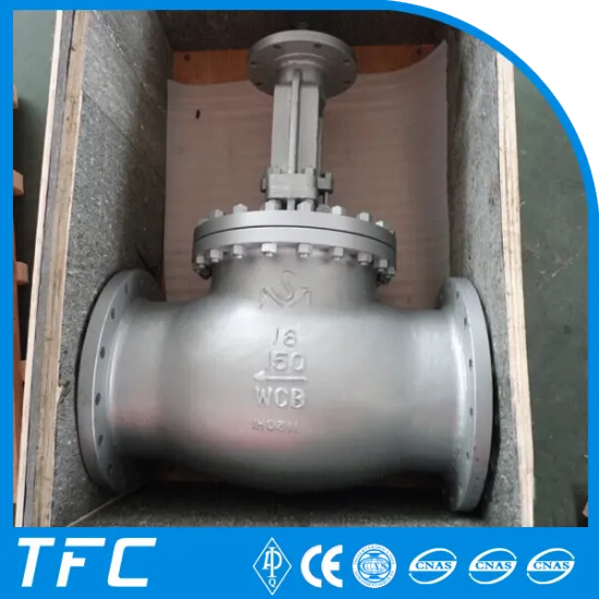 carbon steel high quality globe valve T type