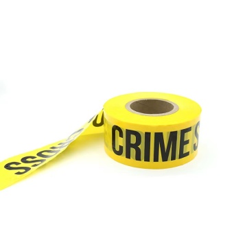 Logo Berwarna-warni Dicetak Single Sided Non-Adhesive PE Warning Tape