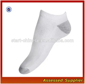 Womens No Show Athletic Sports Socks/White Cotton Low Cut Socks--ZP01163