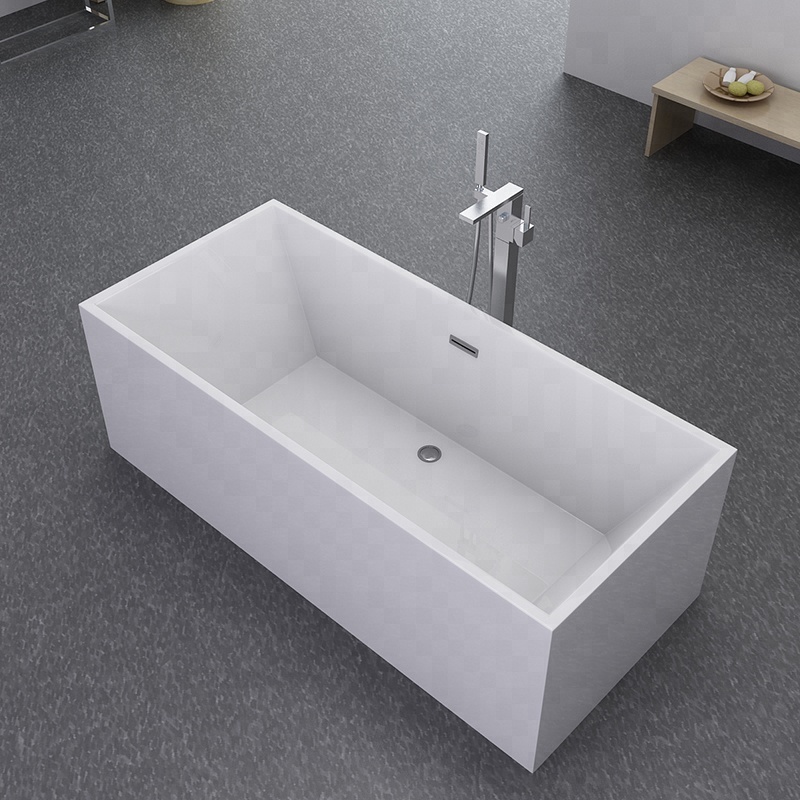 Rectangle Freestanding Bathtub