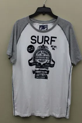 Men's Fashion Cotton Short Sleeve B/W T-Shirt 