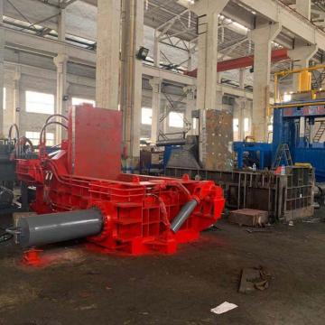 Auto Steel Scrap Baling Machine Metal Chips Compactor