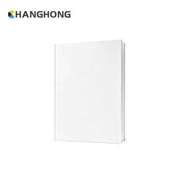 Blank White Hardcover Book