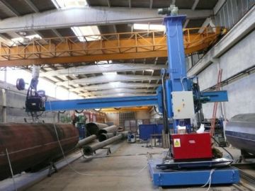 Automatic Welding Production Of Wind Tower Production Line