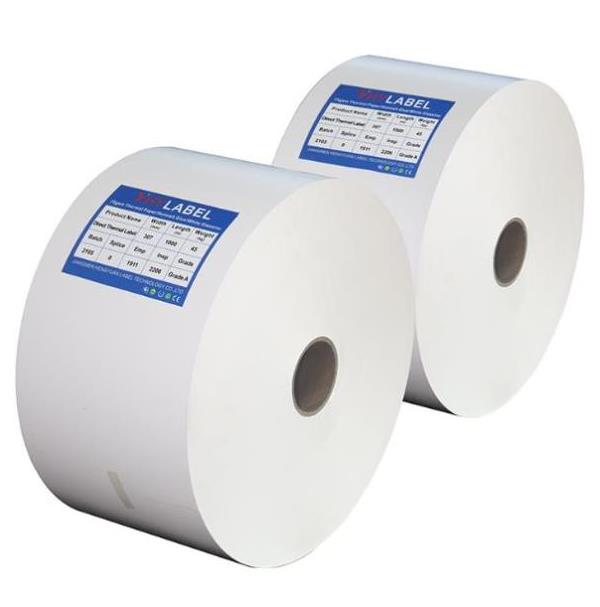 Adhesive Label Paper Materials Jumbo Roll